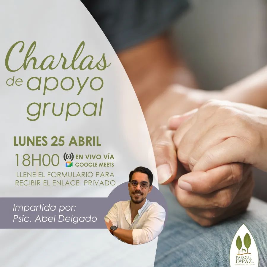 Charlas de apoyo grupal