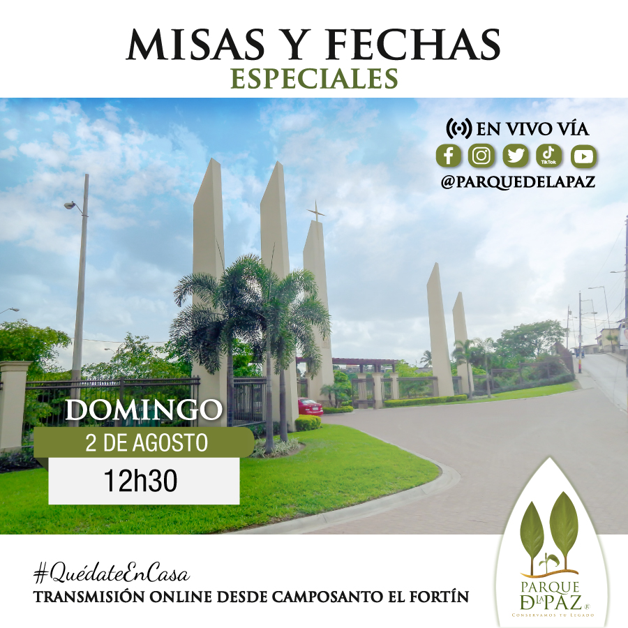 Santa Misa vía online y Bendición de Camposanto El Fortín